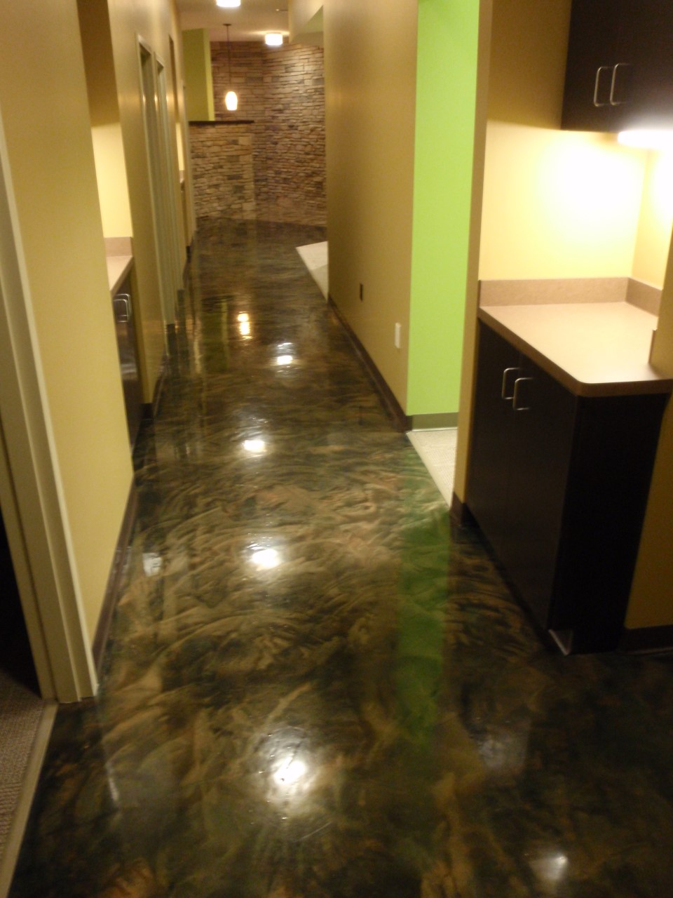 Metallic Epoxy Flooring Cape Coral FL Image Custom Coatings